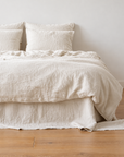STONE WASH DUVET COVER SET OFF WHITE DUVET COVER LINEN ME