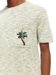 SCOTCH & SODA - T-shirt imprimé à poches chiné