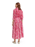 SCOTCH & SODA - Printed Skirt with Pleats