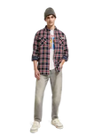 SCOTCH & SODA - ARCHIVE DOUBLE FACE TWILL CHECK