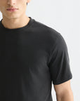 3 Crosses Cotton-Linen Regular-Fit T-Shirt Men T-Shirts Scotch Soda Homme METEORITE XXL
