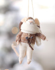 Wandering Will Mouse Holiday Ornament Accessoire décoratif Indaba trading co