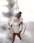 Bundled Benjamin Mouse Holiday Ornament Indaba trading co