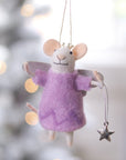 Fairytale Florence Mouse Holiday Ornament Accessoire décoratif Indaba trading co