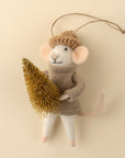Cozy Cole Mouse Holiday Ornament Christmas Decoration Indaba trading co