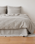 STONE WASH DUVET COVER SET NATURAL DUVET COVER LINEN ME