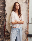 ANTOINE PANT Trousers Melissa Nepton Lt Super Bleached S