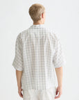 Check Loose-Fit Short-Sleeved Shirt Men Shirts Scotch Soda Homme