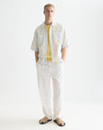 Check Loose-Fit Short-Sleeved Shirt Men Shirts Scotch Soda Homme