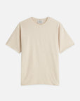 Core Raw-Edged Relaxed-Fit Garment-Dyed T-Shirt Men T-Shirts Scotch Soda Homme Oatmeal Melange L