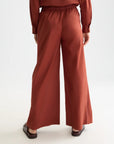 Cotton Voile Pull-On Beach Pant Woman Scotch Soda Femme Burnt Henna M
