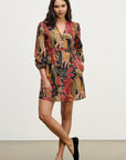 Ds Printed Cotton Cambric Dress VELVET VELVET