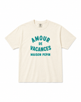 TEE SHIRT AMOUR DE VACANCES & MAISON PEPIN IVORY T-Shirts Coin Maison - Espace Pepin Small