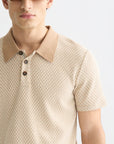 Jacquard Relaxed-Fit Polo Men Polos Scotch Soda Homme M Amphora