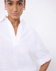 Laia linen polo shirt Polos Notshy