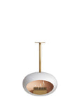Le Feu Sky Dome White Fireplaces Nüline Distribution 50 cm rose gold rose gold burner