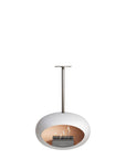 Le Feu Sky Dome White Fireplaces Nüline Distribution 50 cm polished steel steel burner