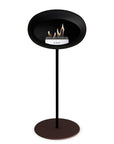 Le Feu Steel High Dome Black Fireplaces Nüline Distribution ø2.5 cm black mocca steel burner