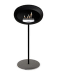 Le Feu Steel High Dome Black Fireplaces Nüline Distribution ø2.5 cm black polished steel steel burner