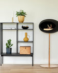 Le Feu Steel High Dome Black Fireplaces Nüline Distribution