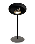 Le Feu Steel High Dome Black Fireplaces Nüline Distribution ø2.5 cm black polished steel rose gold burner