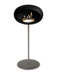 Le Feu Steel High Dome Black Fireplaces Nüline Distribution ø2.5 cm polished steel polished steel rose gold burner