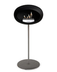 Le Feu Steel High Dome Black Fireplaces Nüline Distribution ø2.5 cm polished steel polished steel steel burner