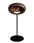 Le Feu Steel High Dome Mocca Fireplaces Nüline Distribution ø2.5 cm black black rose gold burner