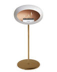Le Feu Steel High Dome White
