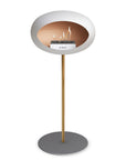 Le Feu Steel High Dome White