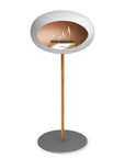 Le Feu Steel High Dome White