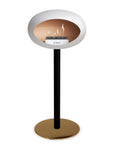 Le Feu Steel High Dome White
