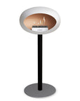 Le Feu Steel High Dome White