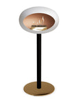 Le Feu Steel High Dome White