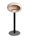 Le Feu Steel High Dome White