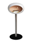 Le Feu Steel High Dome White