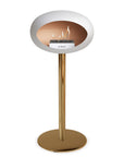 Le Feu Steel High Dome White