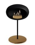 Le Feu Steel Low Dome Black Fireplaces Nüline Distribution ø2.5 cm black rose gold rose gold burner
