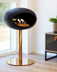Le Feu Steel Low Dome Black Fireplaces Nüline Distribution