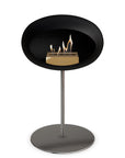 Le Feu Steel Low Dome Black Fireplaces Nüline Distribution ø2.5 cm polished steel polished steel rose gold burner