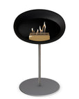 Le Feu Steel Low Dome Black Fireplaces Nüline Distribution ø2.5 cm polished steel nickel rose gold burner