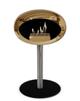 Le Feu Steel Low Dome Chromed Rose Gold Fireplaces Nüline Distribution ø6 cm polished steel black rose gold burner