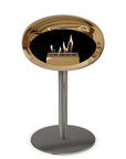 Le Feu Steel Low Dome Chromed Rose Gold Fireplaces Nüline Distribution ø6 cm polished steel polished steel rose gold burner