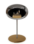 Le Feu Steel Low Dome Chromed Silver Fireplaces Nüline Distribution ø2.5 cm polished steel rose gold steel burner