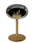 Le Feu Steel Low Dome Argent chromé