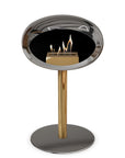 Le Feu Steel Low Dome Argent chromé