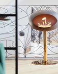 Le Feu Steel Low Dome Mocca Fireplaces Nüline Distribution