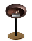 Le Feu Steel Low Dome Mocca