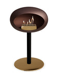 Le Feu Steel Low Dome Mocca