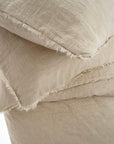 LINA LINEN DUVET SET, DRIFWOOD living-bedding Indaba trading co KING
